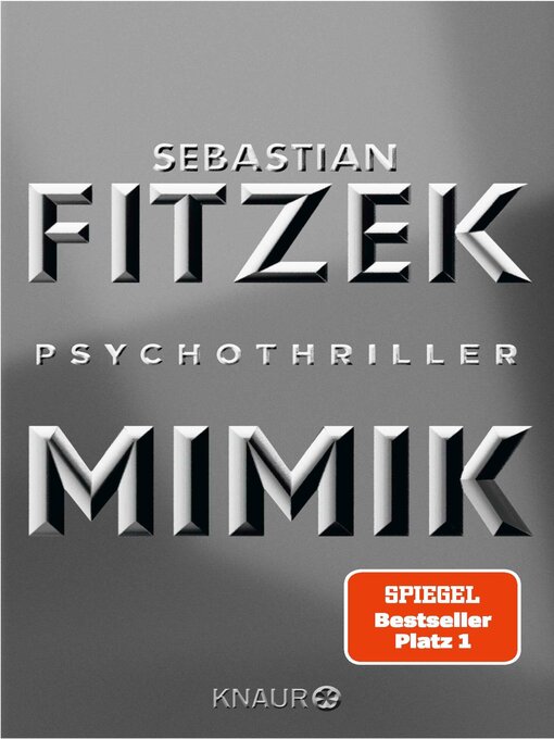 Title details for Mimik by Sebastian Fitzek - Available
